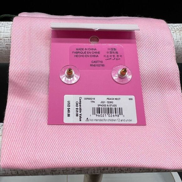 Kate Spade clover earrings - Picture 3 of 4